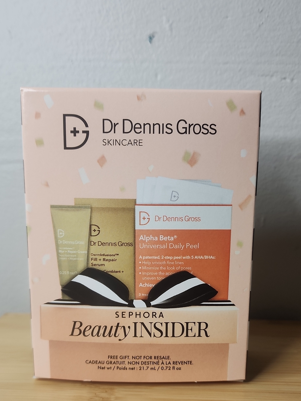 Dr Dennis Gross Skincare Set - Peach Pink Beauty Insider Collection